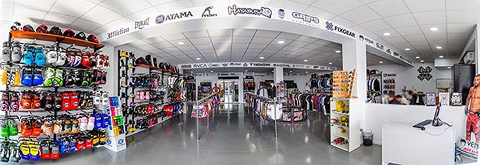Roninwear - Foto de nuestra tienda MMA y BJJ en Malaga