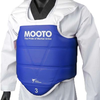 Mooto S2 Reversible Chest Guard Röd-Blå