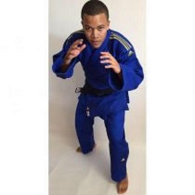 adidas Champion 2 IJF Slim Fit Judogi Azul