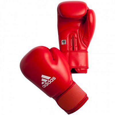 Adidas AIBA Boxing Gloves Rot
