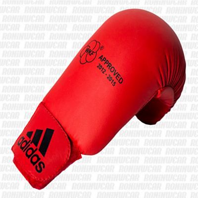 adidas Guanti Karate Omologati Senza Pollice Rosso