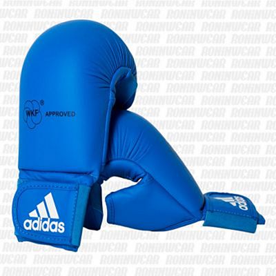 adidas Gants Karate Homologués Avec Pounce Bleu