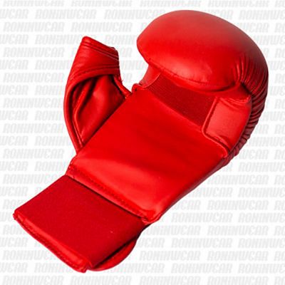 adidas Gants Karate Homologués Avec Pounce Rouge