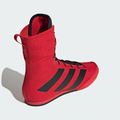 adidas Box Hog 3 Boxing Shoes Vermelho-Preto