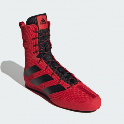 adidas Box Hog 3 Boxing Shoes Vermelho-Preto