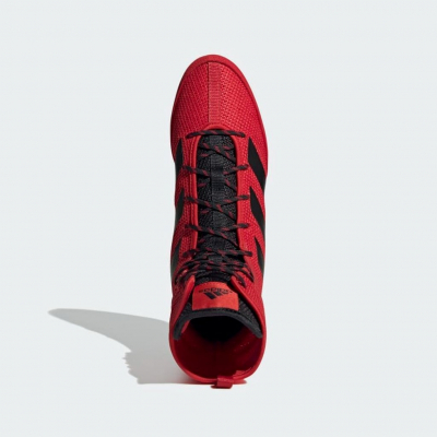 adidas Box Hog 3 Boxing Shoes Vermelho-Preto