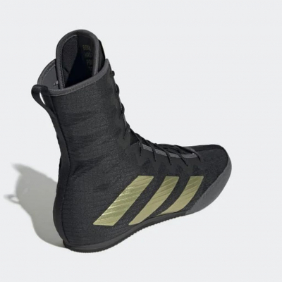 Adidas Botas Boxeo Box Hog 4 Preto-Dourado