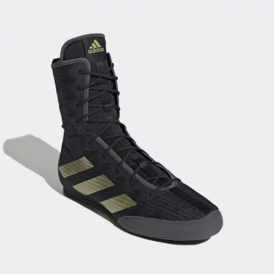 Adidas Botas Boxeo Box Hog 4 Preto-Dourado