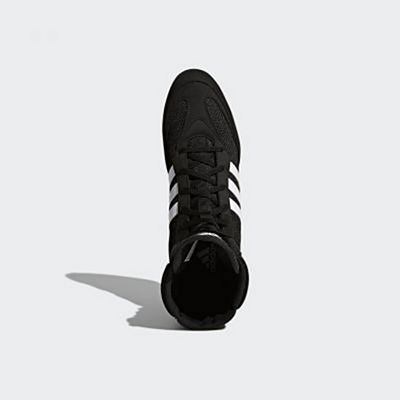 Adidas Box Hog 2 Boxing Boots Schwarz-Weiß Adidas Box Hog 2 Boxing Boots Schwarz-Weiß