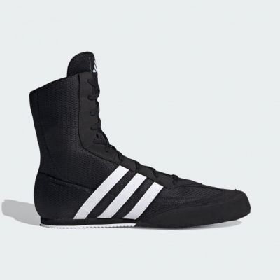 Adidas Botas Boxeo Box Hog 2 Negro-Blanco