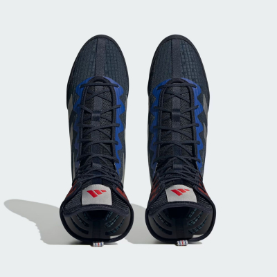 Adidas Botas Boxeo Box Hog 4 Negro-Gris