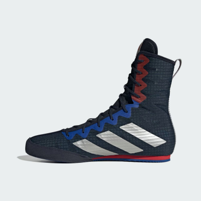 Adidas Botas Boxeo Box Hog 4 Negro-Gris