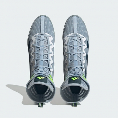 Adidas Box Hog 4 Boxing Shoes Cinza