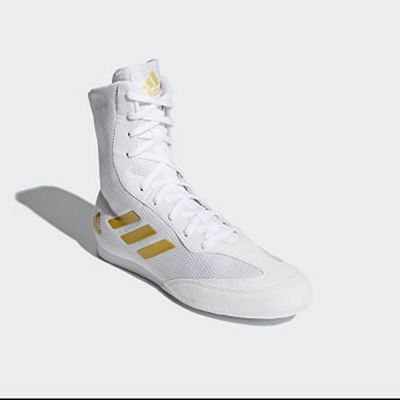 adidas Box Hog Plus Boxing Shoes Fehèr-Arany