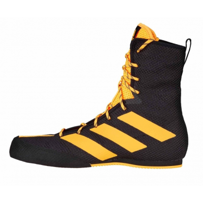 Adidas Botas Boxeo Box Hog 3 Negro-Amarillo