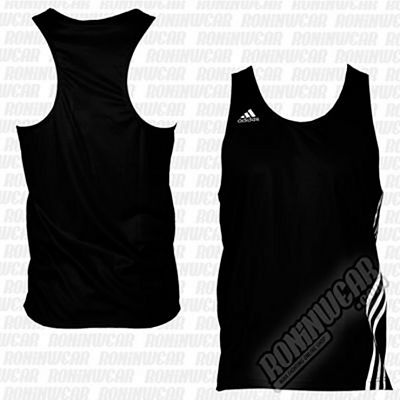 adidas Boxing Top Base Punch Preto-Branco