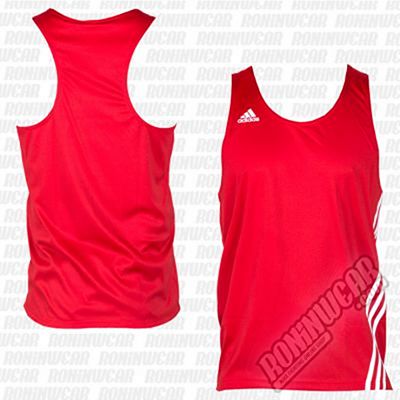 adidas Boxing Top Base Punch Red-White