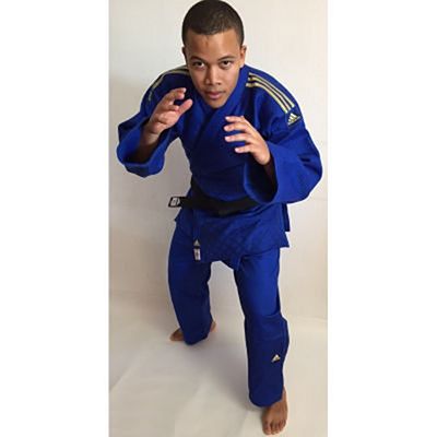 adidas Champion 2 IJF Judogi Bleu