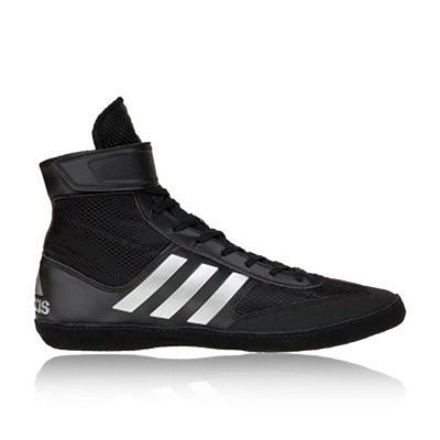 Adidas Combat Speed 5 Wrestling Shoes Black-Silver