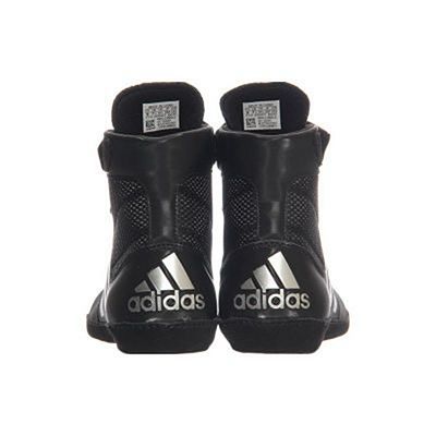 Adidas Combat Speed 5 Wrestling Shoes Black-Silver