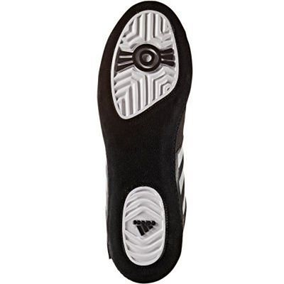 Adidas Combat Speed 5 Wrestling Shoes Black-Silver