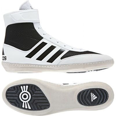 Adidas Combat Speed 5 Wrestling Shoes Blanco-Negro