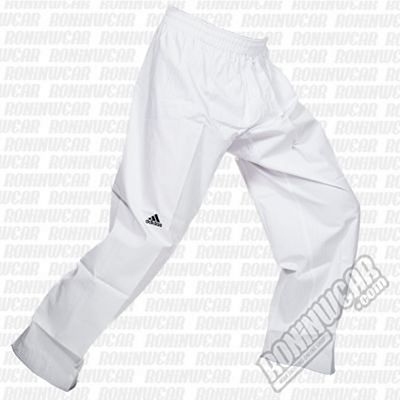 adidas Dobok Champion II Black Collar Blanc