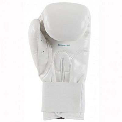 Adidas Female Power 200 Boxing Gloves Bianco-Blu