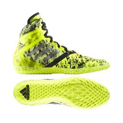 Adidas Flying Impact Wrestling Boxing Shoes Amarelo-Preto