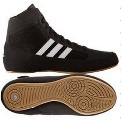 adidas HVC 2 Adult Wrestling Shoes Noir-Marron