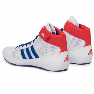 adidas HVC 2 Adult Wrestling Shoes weiß-Blau