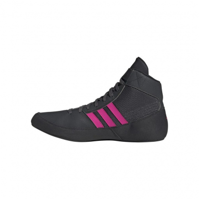 Adidas HVC 2 Zapatillas Wrestling Adulto Negro-Rosa