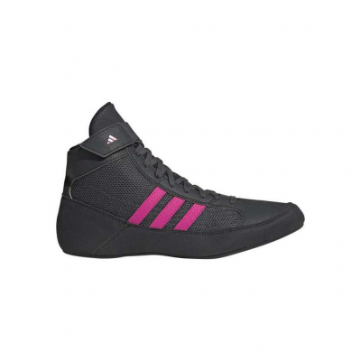 Adidas HVC 2 Zapatillas Wrestling Adulto Negro-Rosa