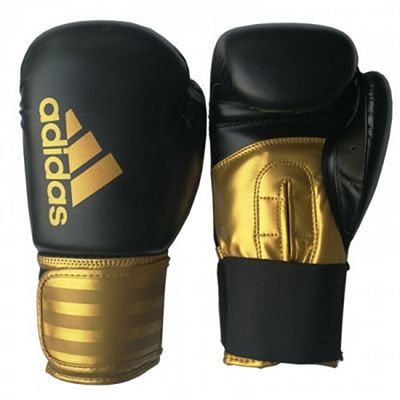 Adidas Hybrid 100 Boxing Gloves Nero-Oro