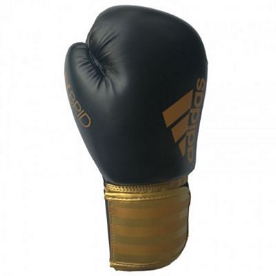 Adidas Hybrid 100 Boxing Gloves Black-Gold