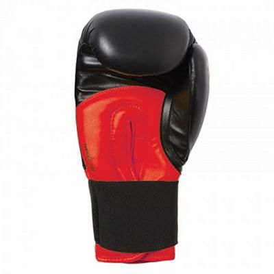 Adidas Hybrid 100 Boxing Gloves Nero-Rosso