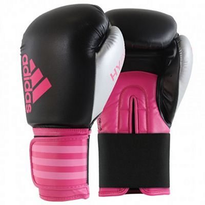 Adidas Hybrid 100 Boxing Gloves Dynamic Fit Fekete-Ròzsaszìn