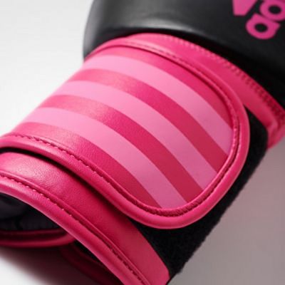 Adidas Hybrid 100 Boxing Gloves Dynamic Fit Preto-Rosa