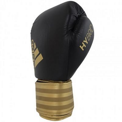 Adidas Hybrid 200 Boxing Gloves Schwarz-Gold