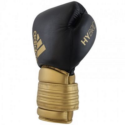 Adidas Hybrid 300 Boxing Gloves Negro-Oro