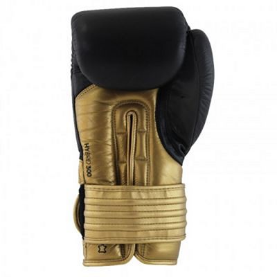 Adidas Hybrid 300 Boxing Gloves Svart-Gold