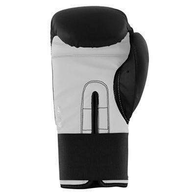 Adidas Hybrid 50 Boxing Gloves Schwarz-weiß