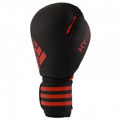 Adidas Hybrid 50 Kids Boxing Gloves Preto-Vermelho