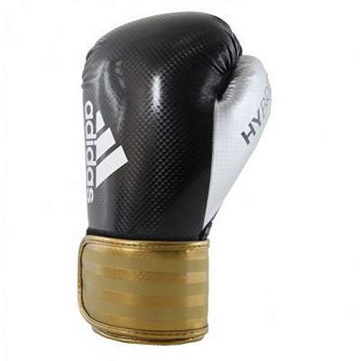 Adidas Hybrid 75 Boxing Gloves Schwarz-Gold