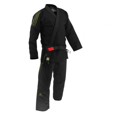 Adidas JJ430 PRO2 BJJ GI Schwarz-Grün