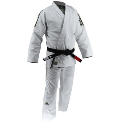 Adidas JJ430 PRO2 BJJ GI Bianco-Verde