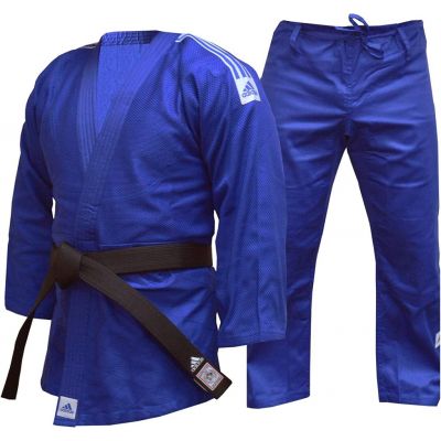 Adidas Judo Uniform Training J500B Blau