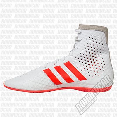 adidas KO Legend Boxing Shoes Bianco-Rosso