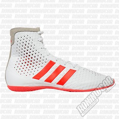 adidas KO Legend Boxing Shoes White-Red