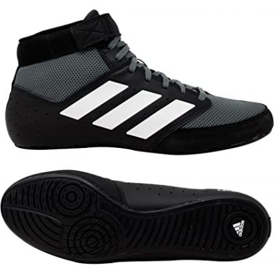 Botas de lucha adidas Mat Hog Negro - Main Image